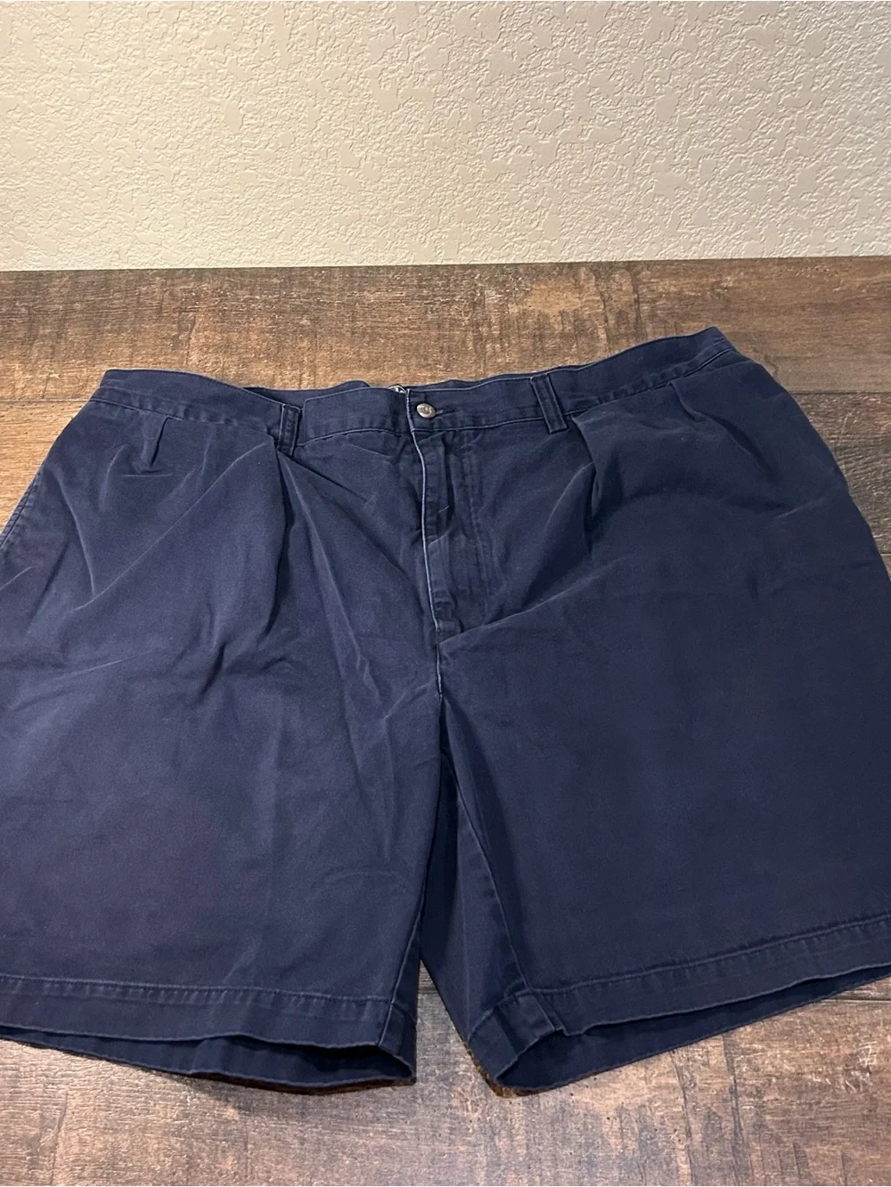 Polo by Ralph Lauren Tyler Shorts Men's Flat Front Navy Shorts size 42